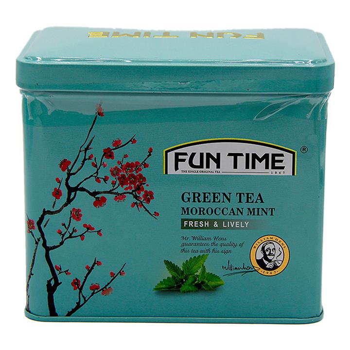 چای سبز فان تایم مدل نعنایی مقدار 200 گرم